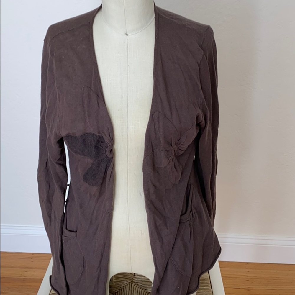 Anthropologie Sparrow cardigan with boho floral